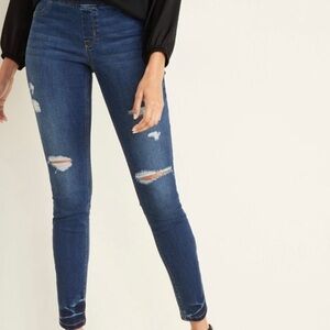 NO TAGS- Old navy rockstar super skinny jeggings mid rise